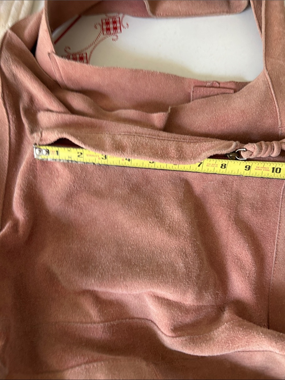 Free People Suede Shoulder Hobo Bag in Dusty Rose Brown - Picture 15 of 15